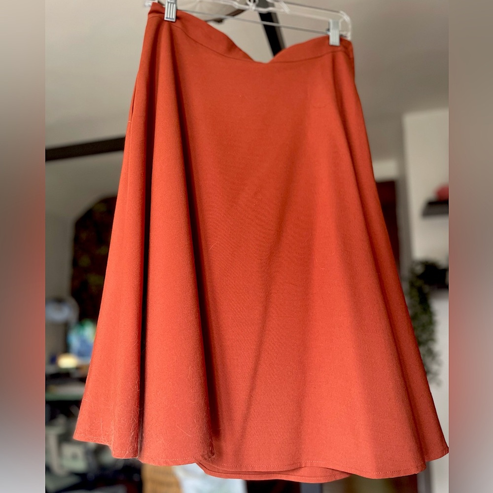 🎃 Modcloth Autumn Swing Skirt with Pockets! 🎃 Vintage Inspired 🎃 Size M 🎃